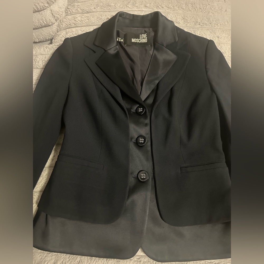 Moschino Classic Black Women's Blazer